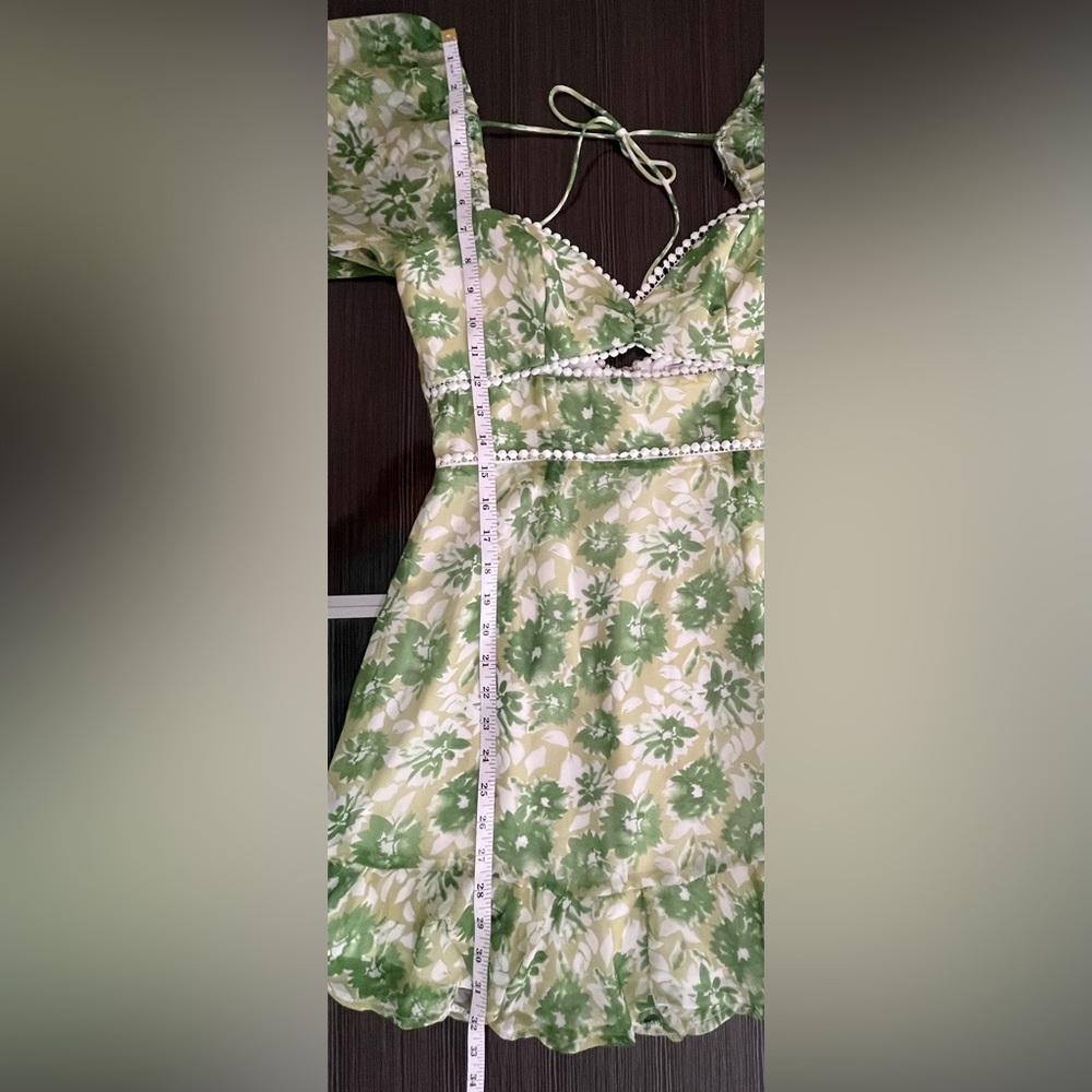 Hello Molly Drinking Games Green Viral Night Out Party Wear Mini Dress Size 6 - Picture 14 of 16